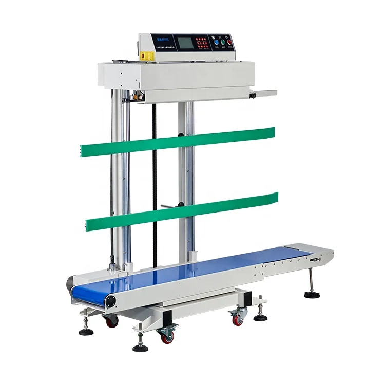 tepps 280l智能连续立式塑料薄膜袋封口机直立袋封口机