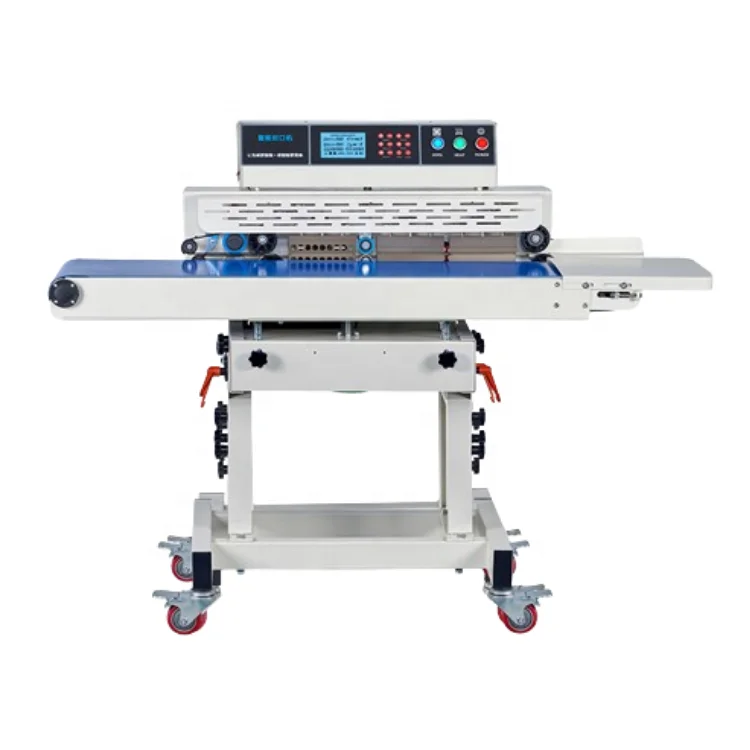 tepps 280b high speed automatic smart food band sealer film bag pouch heat sealing machine