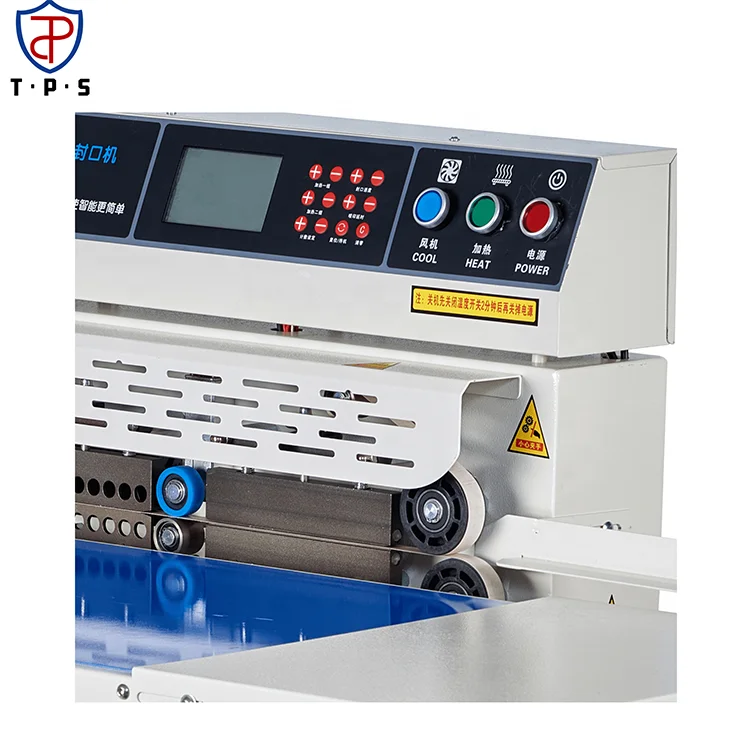 tepps 430a intelligent big bags liquid packaging sealing machine horizontal continuous bag band sealer