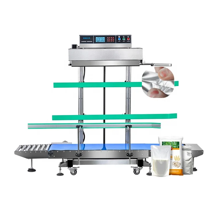 tepps 350l立式立式袋式包装带封口机智能连续袋封口机