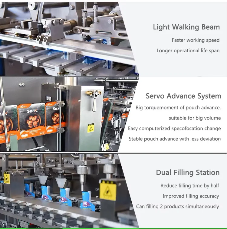 tepps 200j工业和商业水平袋灌装真空封口机可以泵送和编码