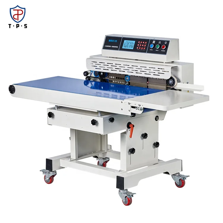 tepps 430b continuous horizontal intellengent sealing machine auto sealer large bags liquid packaging