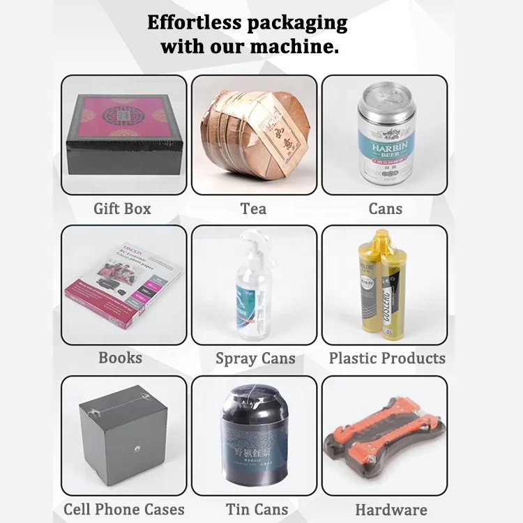 bf450电动自动薄膜包装机侧封器密封切割功能,用于食品饮料纺织品电机可编程控制器