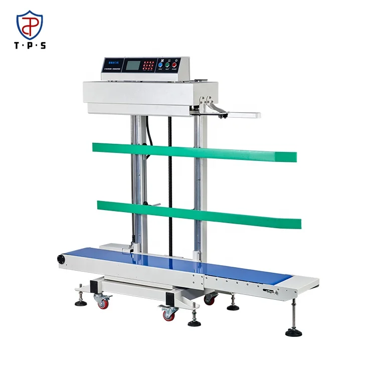 tepps 280l智能连续立式塑料薄膜袋封口机直立袋封口机