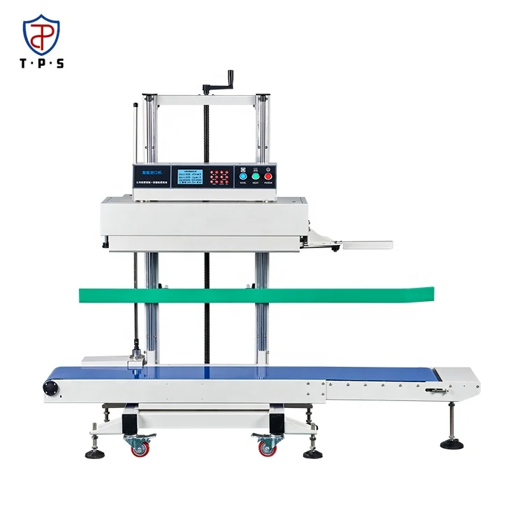 tepps 280l智能连续立式塑料薄膜袋封口机直立袋封口机