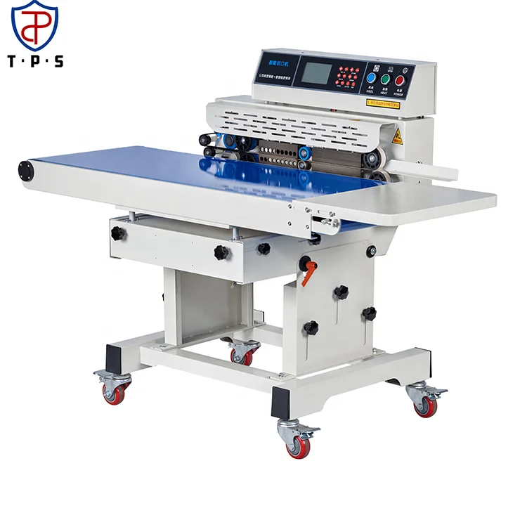 tepps 430a intelligent big bags liquid packaging sealing machine horizontal continuous bag band sealer