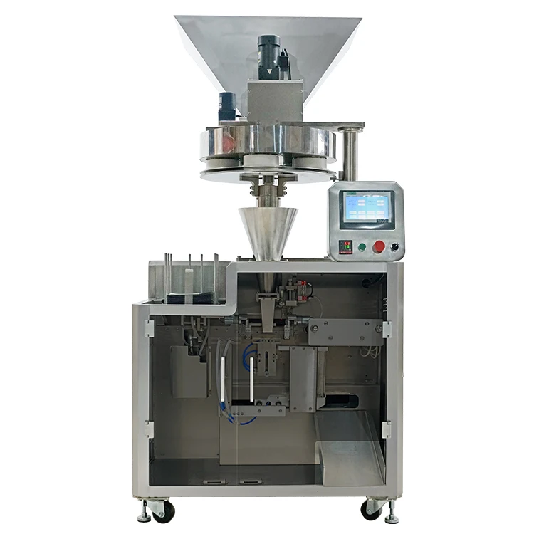高速机自动预制袋灌装和密封包装机食品重量灌装密封